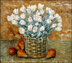 Still Life with Tulips and Peonies