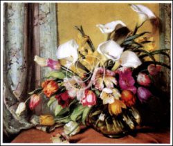 Still Life with Calla Lilies